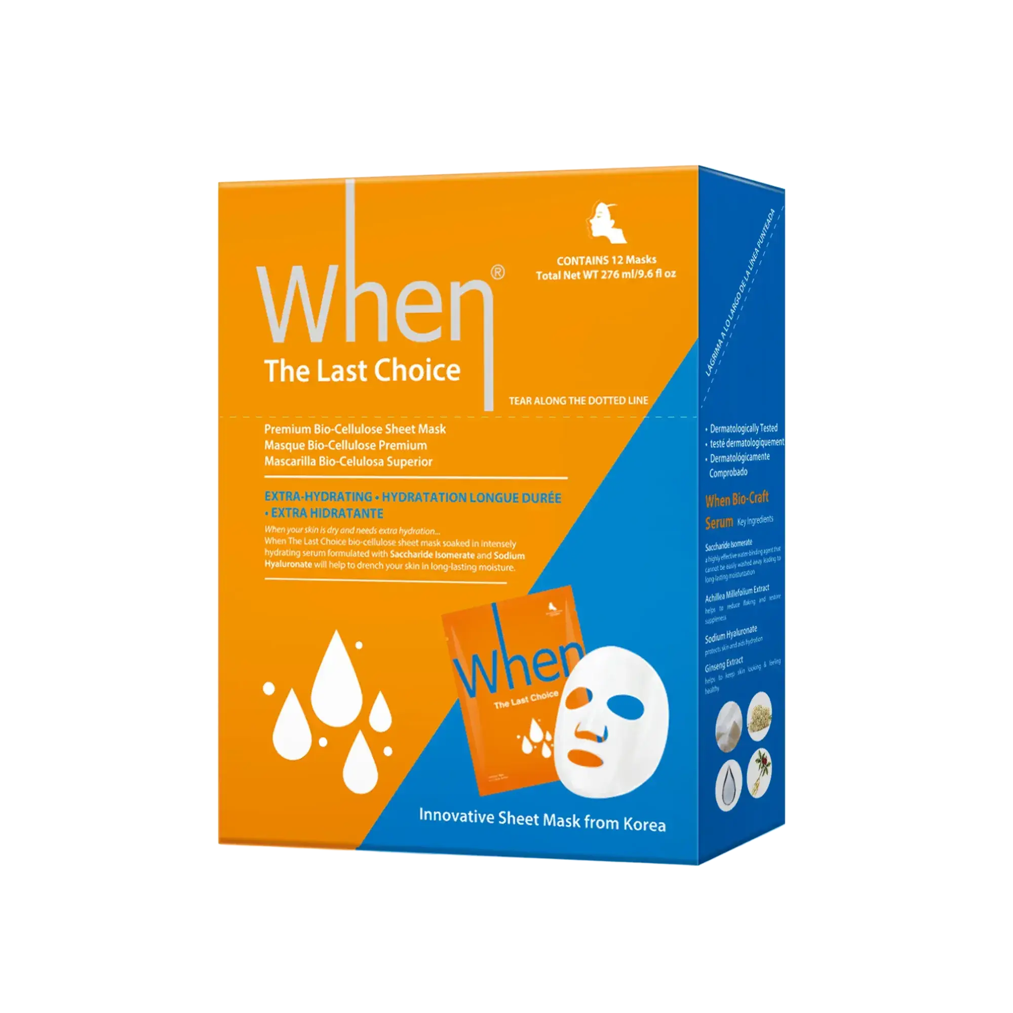 When The Last Choice Bio-Cellulose Sheet Mask