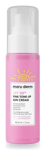maru.derm Pink Tone-Up Sunscreen SPF 50+