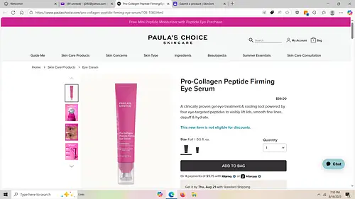 Paula's Choice Pro-Collagen Peptide Firming Eye Serum