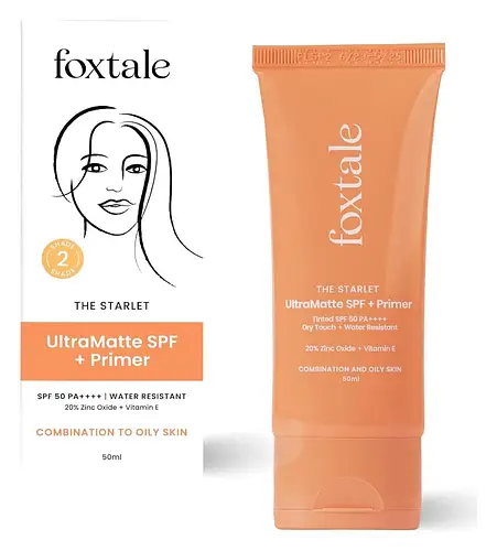Foxtale The Starlet Ultramatte SPF 50 + Primer Shade 2