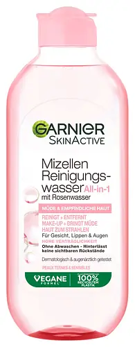 Garnier SkinActive Micellar Cleansing Water All-In-1 With Rose Water Austria