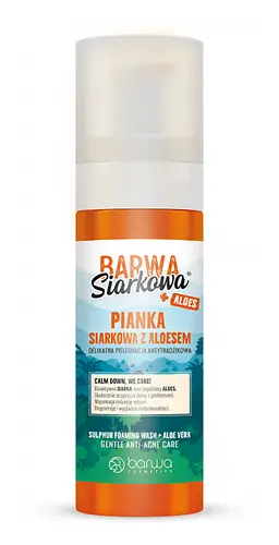 Barwa Cosmetics Sulphur Foaming Wash with Aloe Vera