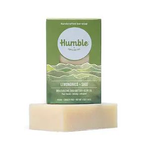 Humble Brands Handcrafted Bar Soap Lemongrass & Sage