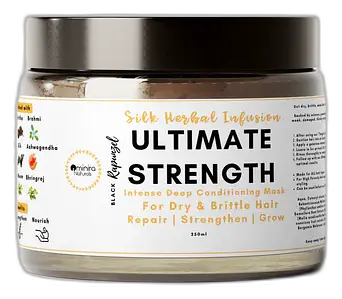 Ominira Naturals Silk Herbal Infusion Ultimate Strength Intense Deep Conditioning Mask