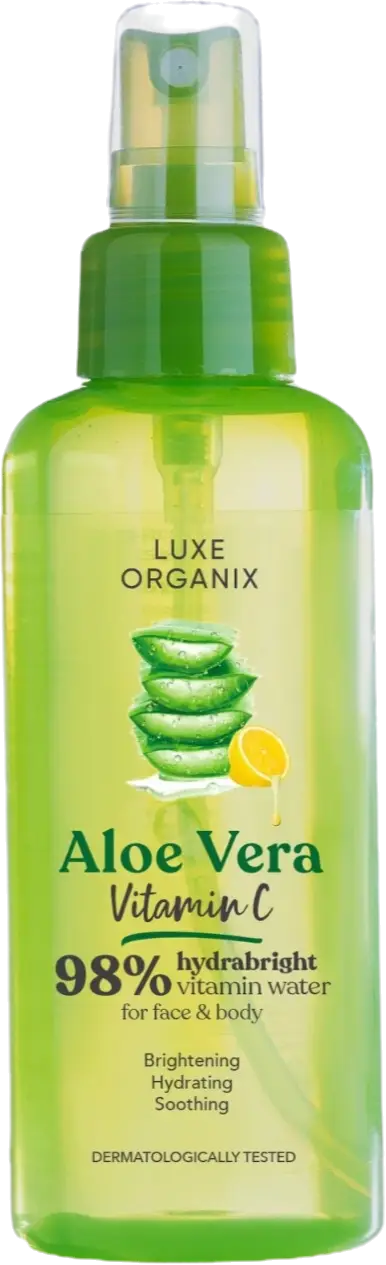 Luxe Organix 98% Aloe Vera Vitamin C Hydrabright Water