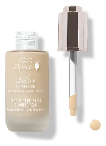100% Pure Fruit Pigmented 2nd Skin Foundation Shade 2