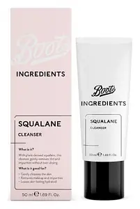 Boots Ingredients Squalane Cleanser