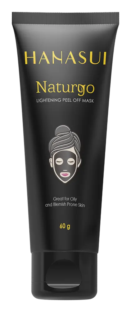 Hanasui Naturgo Peel Off Mask Black Tube
