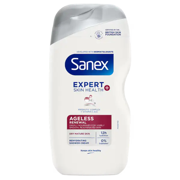 Sanex Expert Skin Health+ Ageless Renewal Shower Cream