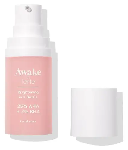 Awake by Tarte Brightening In A Bottle 25% AHA + 2% BHA Facial Mask