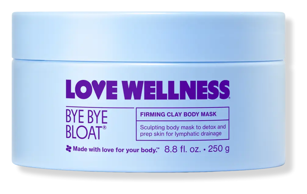 Love Wellness Bye Bye Bloat Firming Clay Body Mask