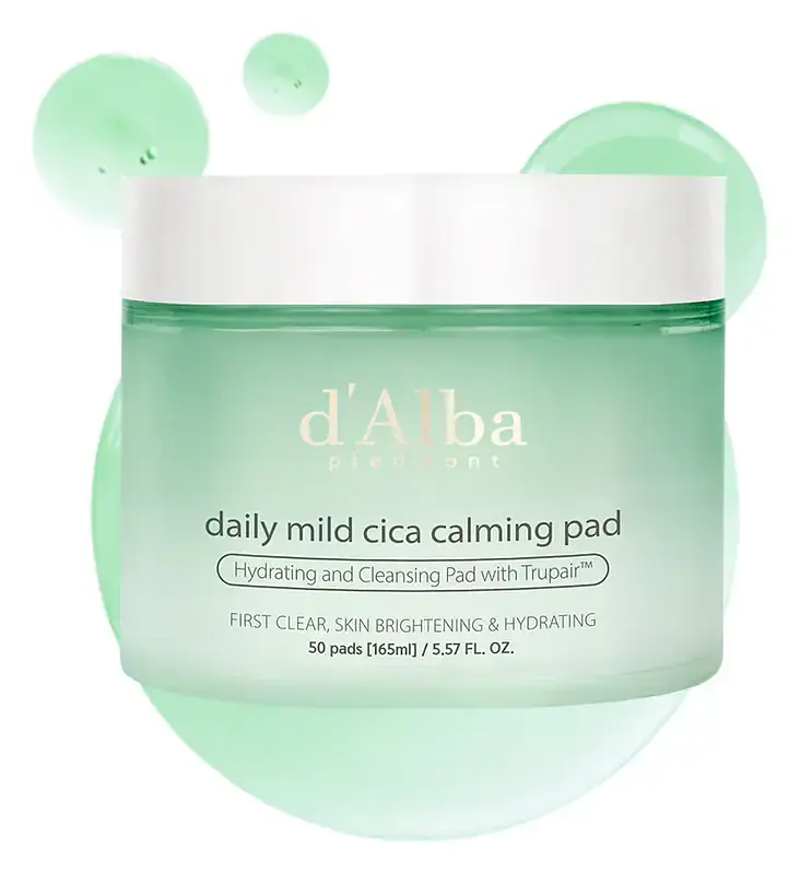 D'Alba Daily Mild Cica Calming Pad