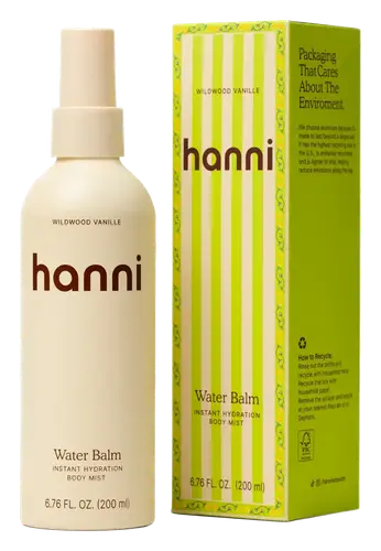 Hanni Water Balm Instant Hydration Body Mist Wildwood Vanille
