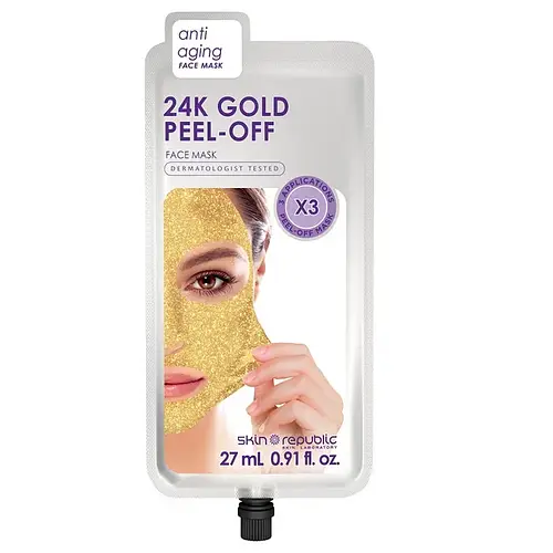 Skin Republic Anti Aging Face Mask 24K Gold Peel Off