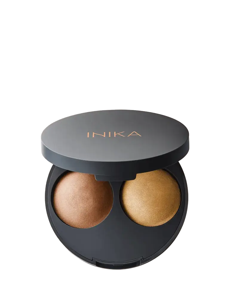 Inika Organic Baked Contour Duo Almond