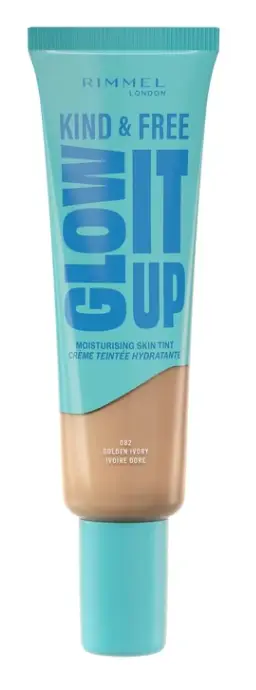 Rimmel London Kind & Free Glow It Up Hydrating Skin Tint 082 Golden Ivory
