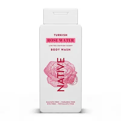 Native Body Wash Turkish Rose Water