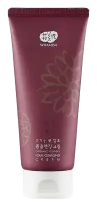 Whamisa Organic Flowers Foam Cleansing Cream