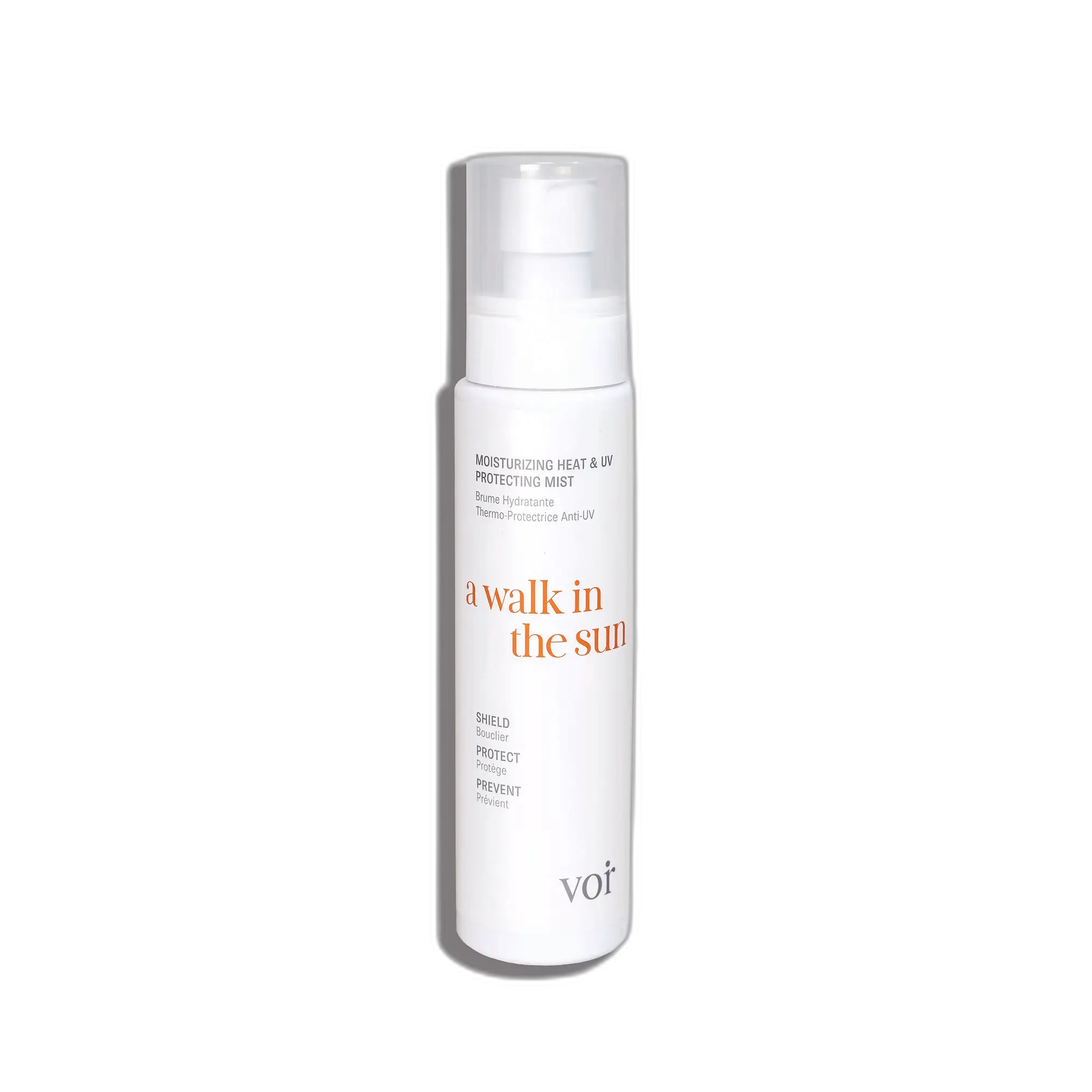 Voir A Walk In The Sun Moisturizing Heat & UV Protecting Mist