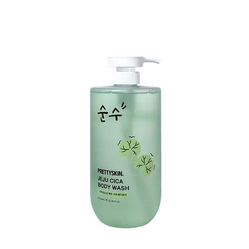 Pretty Skin Jeju Cica Body Wash