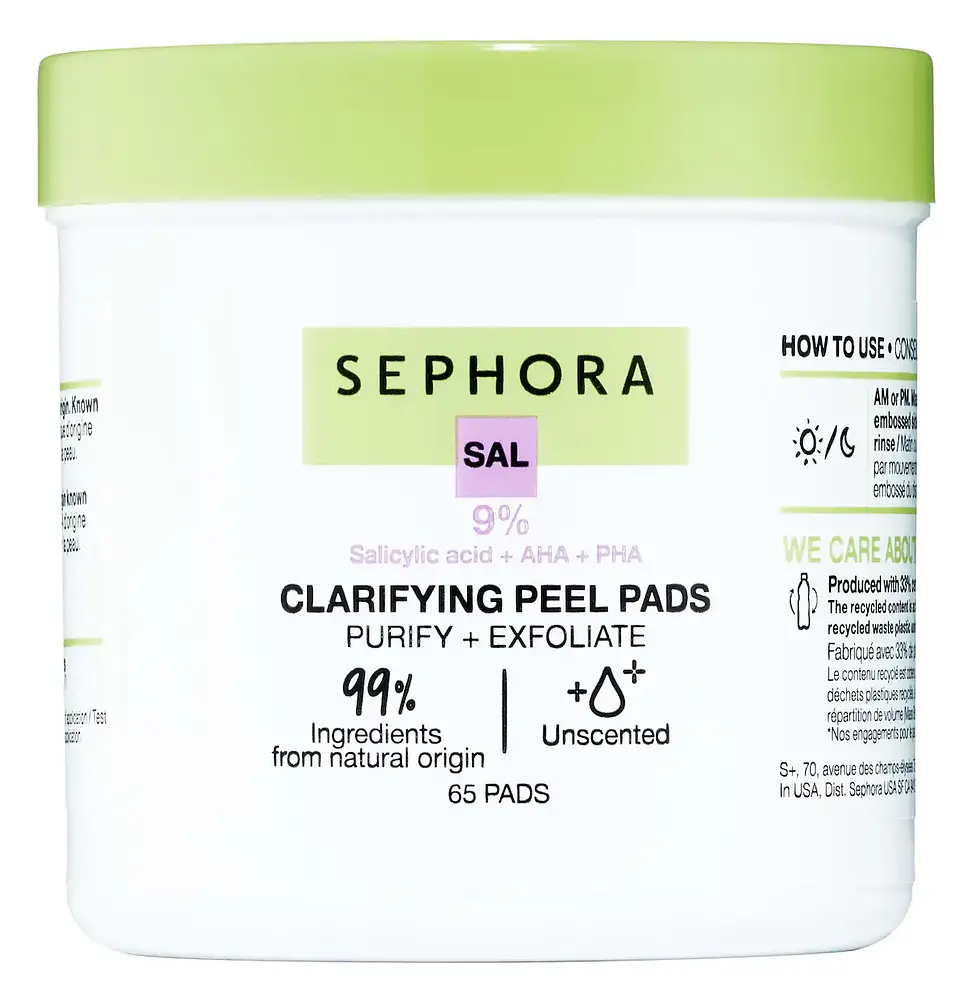 Sephora Collection Clarifying Peel Pads with Salicylic Acid