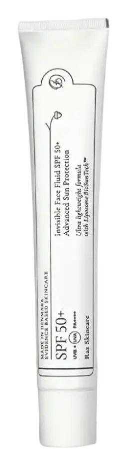 Raz Skincare Invisible Face Fluid SPF 50+
