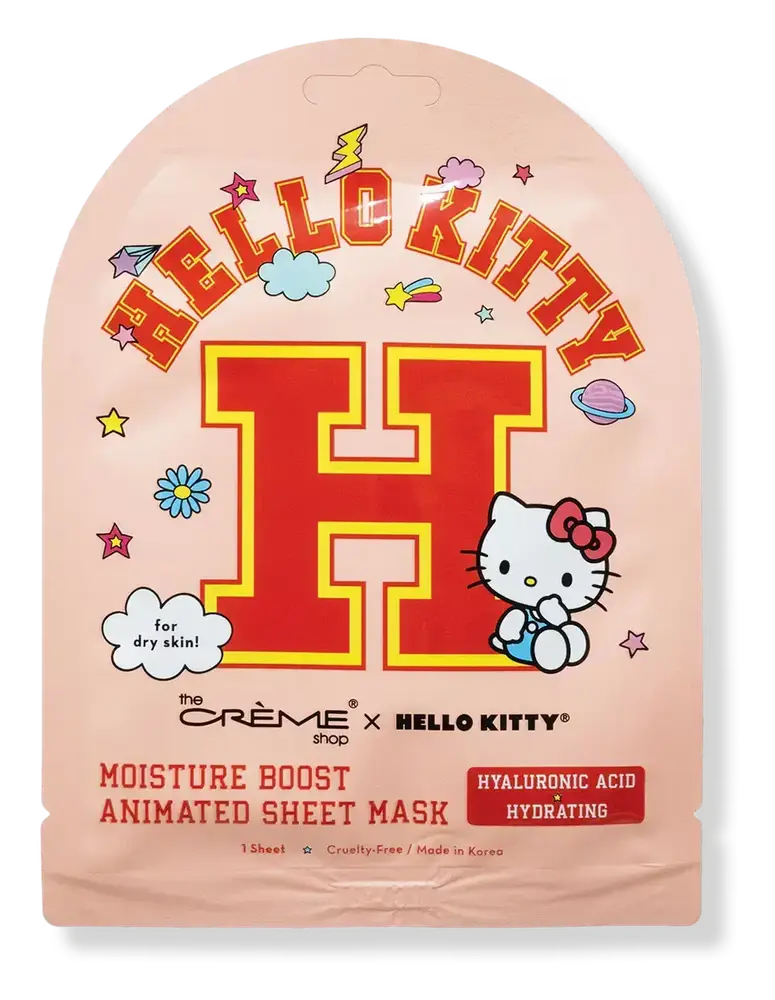 The Creme Shop Hello Kitty Moisture Boost Animated Sheet Mask
