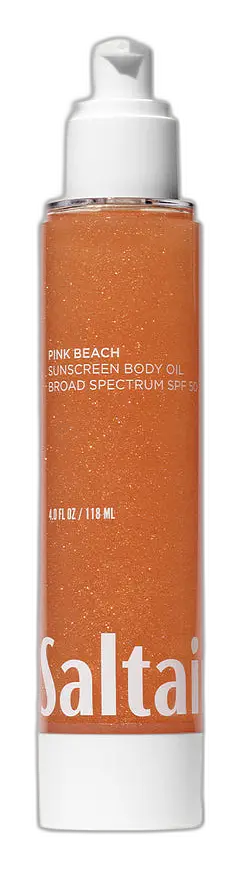Saltair Sunscreen Body Oil SPF 50 Pink Beach