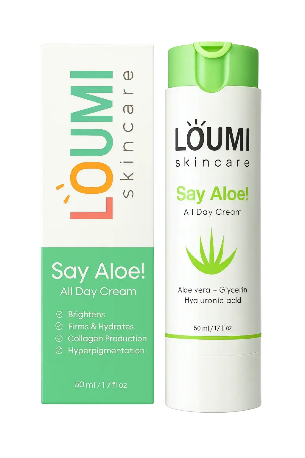 Loumi Skincare Say Aloe! All Day Cream