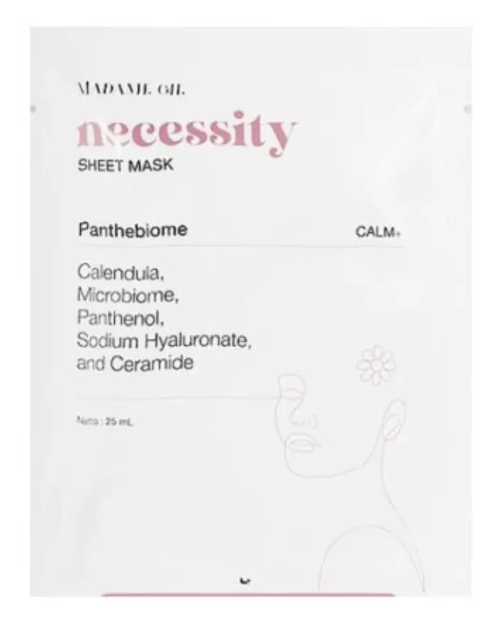 Madame Gie Necessity Sheet Mask Panthebiome Calm+