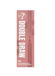 W7 Double Draw Lip Contour Duo Liners Light