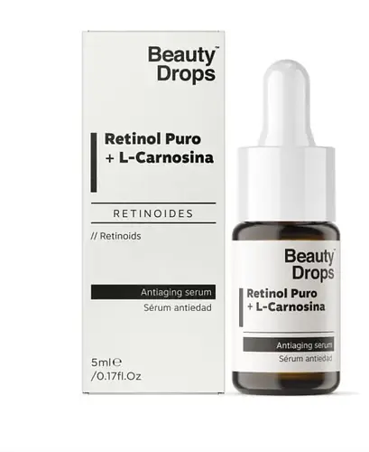 beauty drops 0,1% Retinol Puro + L-Carnosina Antiaging Serum