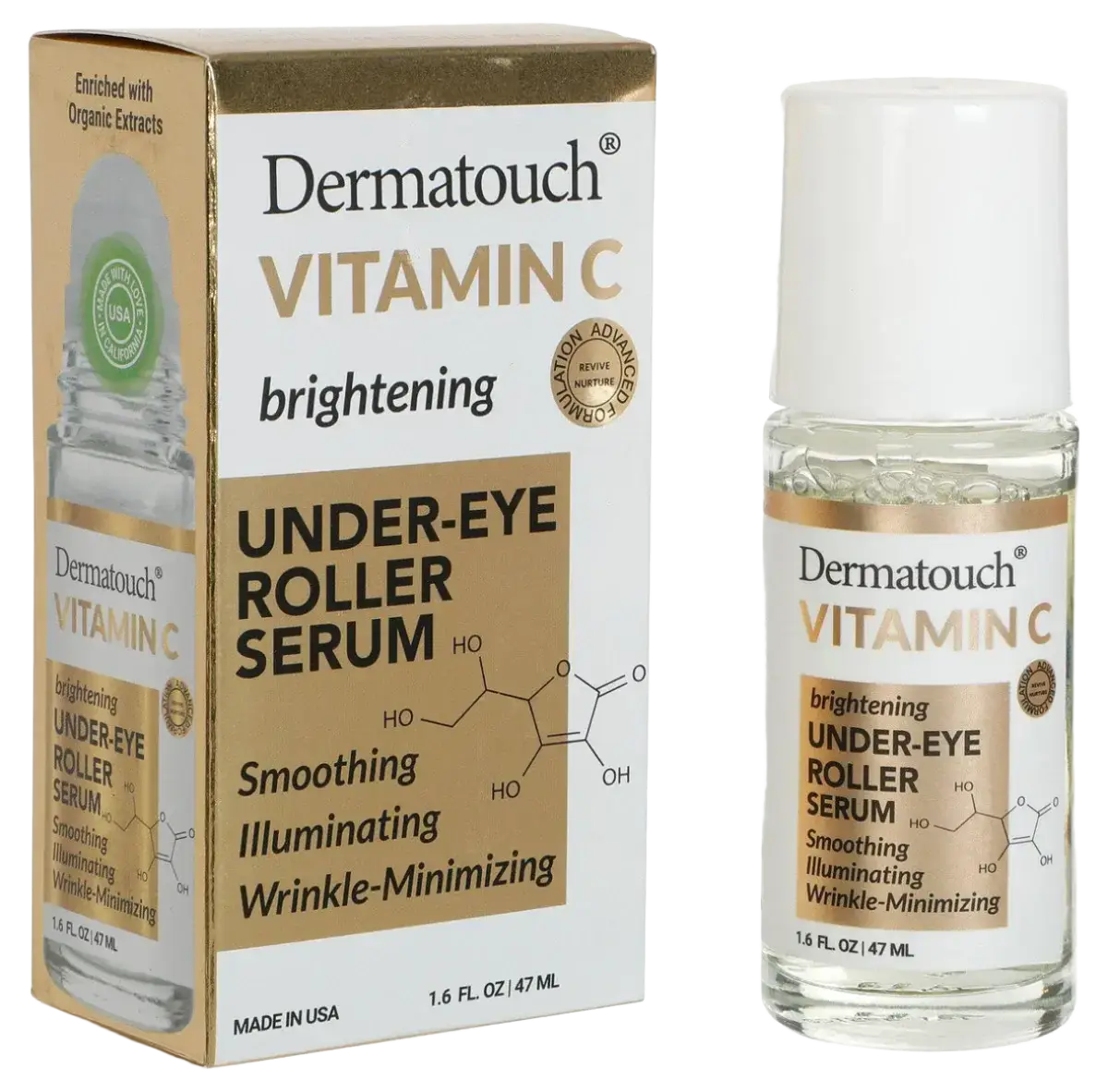Dermatouch Vitamin C Under-Eye Roller Serum