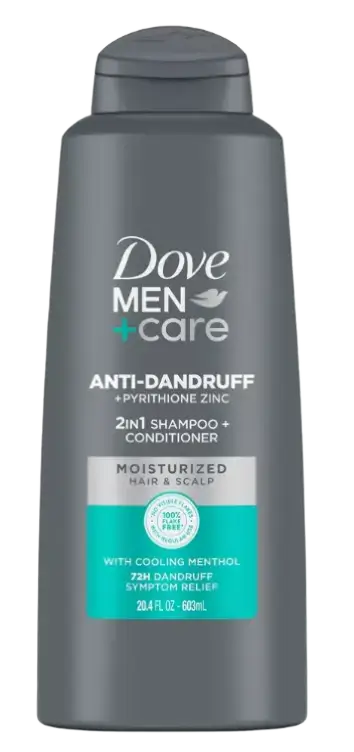 Dove Men+Care Cooling Menthol 2In1 Anti-Dandruff Shampoo + Conditioner