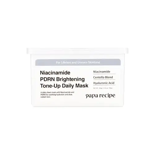 Papa Recipe Niacinamide PDRN Brightening Tone-Up Daily Mask
