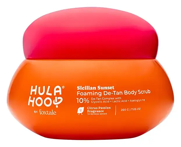 Foxtale Foaming De-Tan Body Scrub