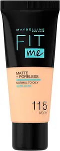 Maybelline Fit Me Matte & Poreless Foundation Ivory
