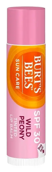Burt's Bees Tinted Lip Balm SPF 30 Wild Peony
