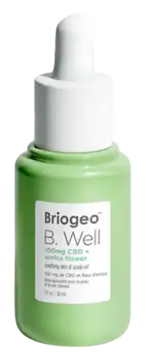 BrioGeo B.Well 100mg CBD + Arnica Flower Soothing Skin & Scalp Oil