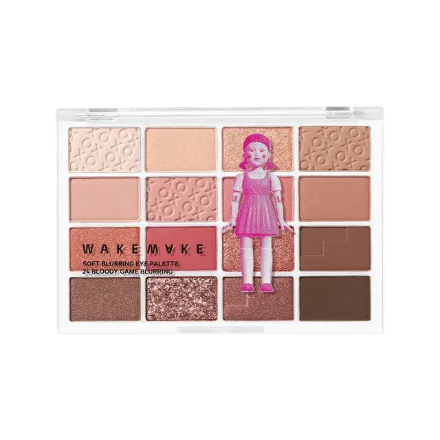 Wakemake Soft Blurring Eye Palette 24 Bloody Game Blurring
