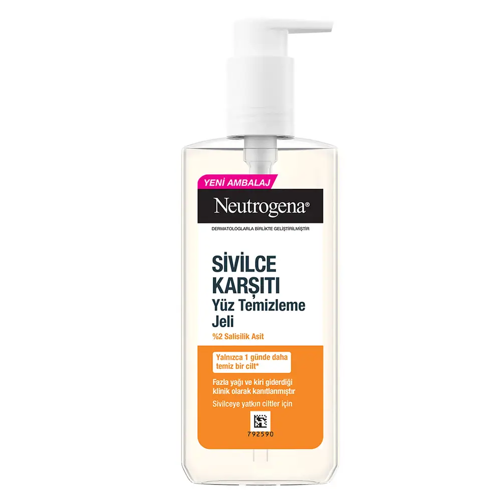 Neutrogena Sivilce Karşıtı Yüz Temizleme Jeli Turkey
