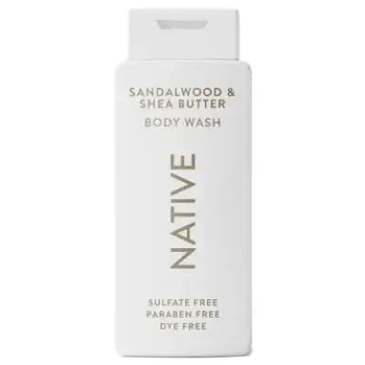 Native Body Wash Sandalwood & Shea Butter