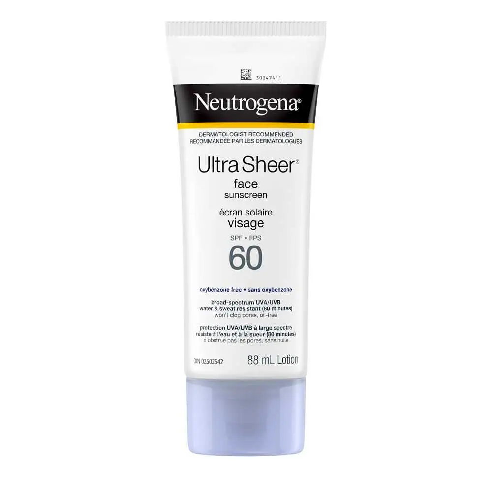 Neutrogena Ultra Sheer Face Sunscreen SPF 60 Canada
