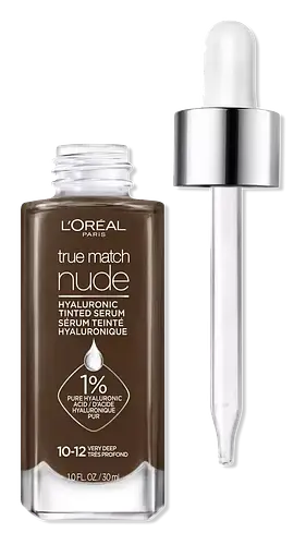 L'Oreal True Match Nude Hyaluronic Tinted Serum 10-12 Very Deep