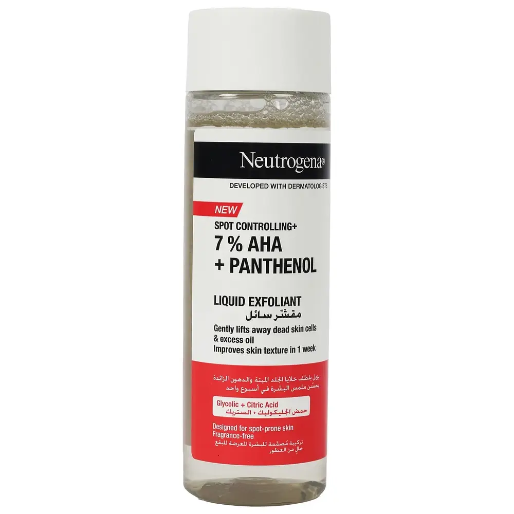 Neutrogena Spot Controlling+ 7% AHA + Panthenol Liquid Exfoliant