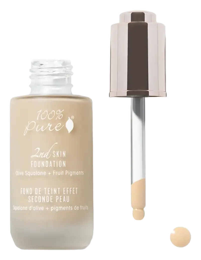 100% Pure Fruit Pigmented 2nd Skin Foundation Shade 2