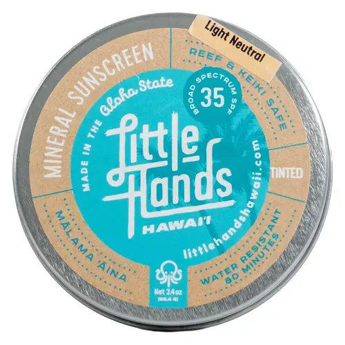 Little Hands Hawaii Body & Face Mineral Sunscreen Light Neutral