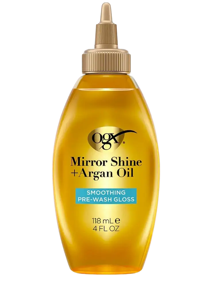 OGX Beauty Mirror Shine + Argan Oil Smoothing Pre-Wash Gloss