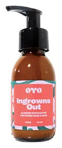 Oyo Skincare Ingrowns Out Almond Pubic Skin & Hair Exfoliator