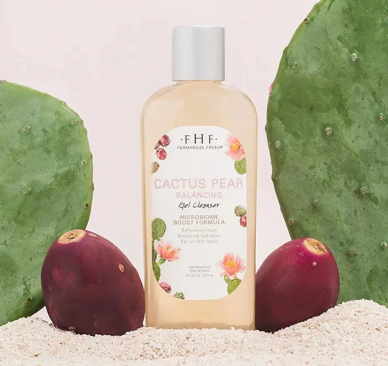 FarmHouse Fresh Cactus Pear Balancing Gel Cleanser